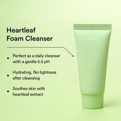 Abib Heartleaf Calming Trial Kit by AsiaBeautyMall