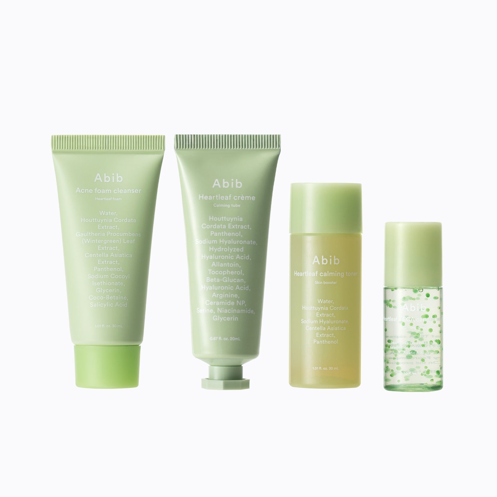 Abib Heartleaf Calming Trial Kit by AsiaBeautyMall