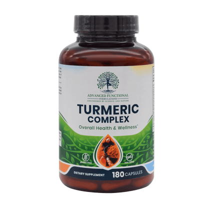 Turmeric Complex (may support inflammation and autoimmunity) 180 ct by Advanced Functional Medicine Supplements