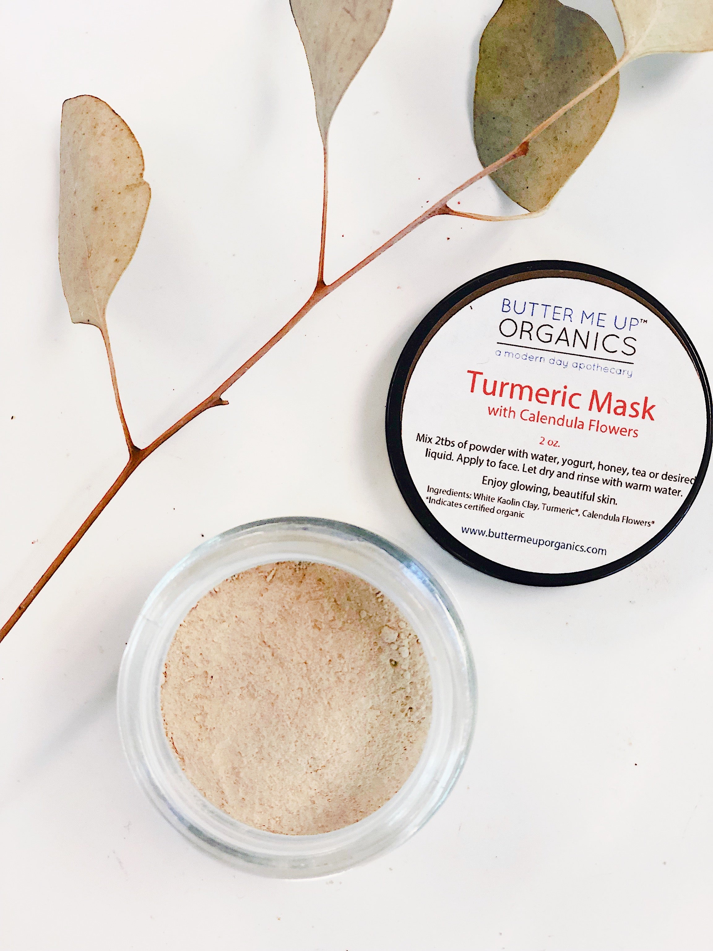 Turmeric Mask by Butter Me Up Organics