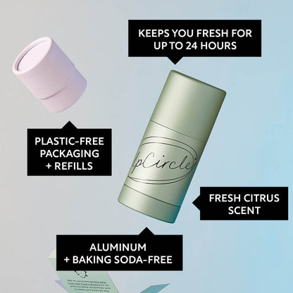 Refillable Deodorant with Macadamia + Bergamot by UpCircle