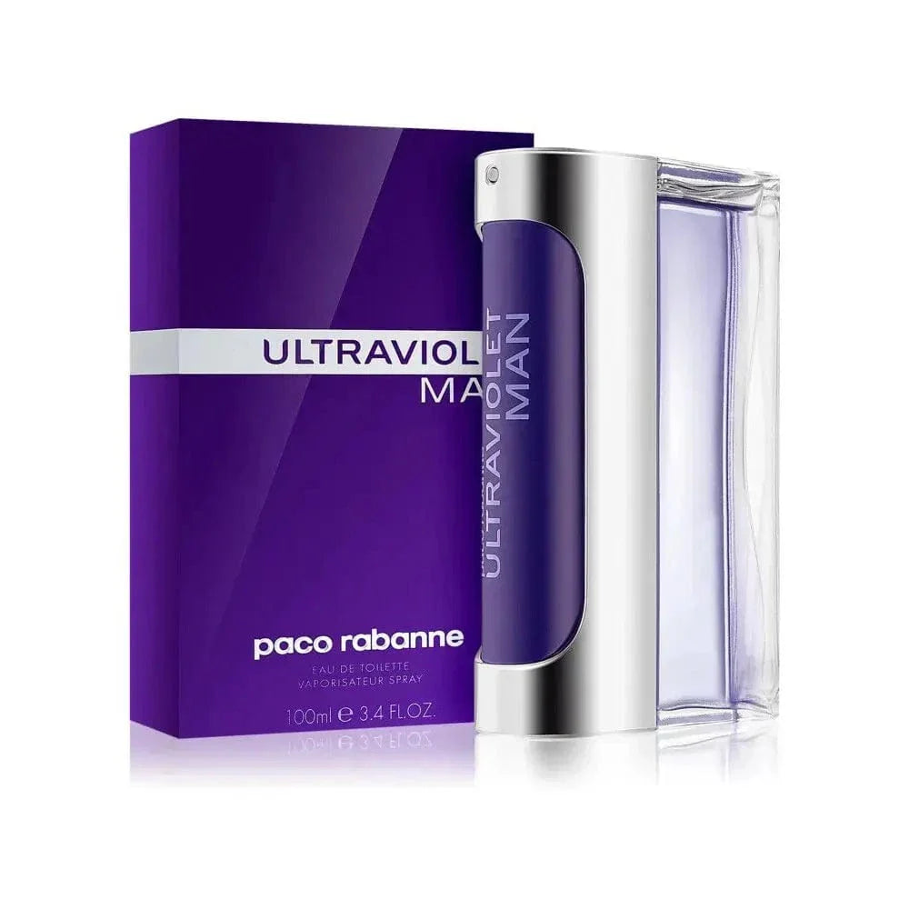 Ultraviolet Man By Paco Rabanne 3.4 oz Eau De Toilette Spray by perfumesandrea