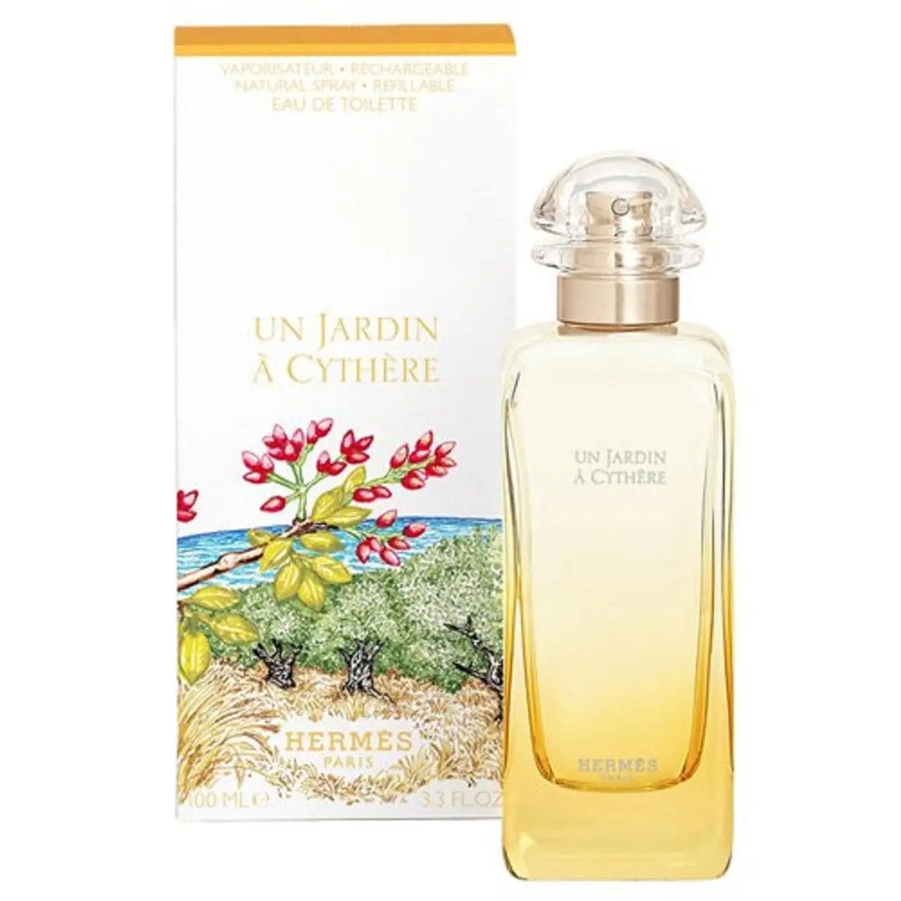 Un Jardin À Cythère By Hermes Unisex 3.3 oz EDT Spray (Refillable) by perfumesandrea