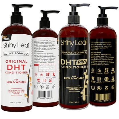 DHT Pro Conditioner and DHT Original Conditioner Bundle by Shiny Leaf