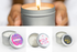 Trio of Tin Soy Candle - Scented with Bergamot and Lavender Essential oils by Lizush