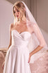 Pearl Drops Fingertip Veil by DiscountDressShop