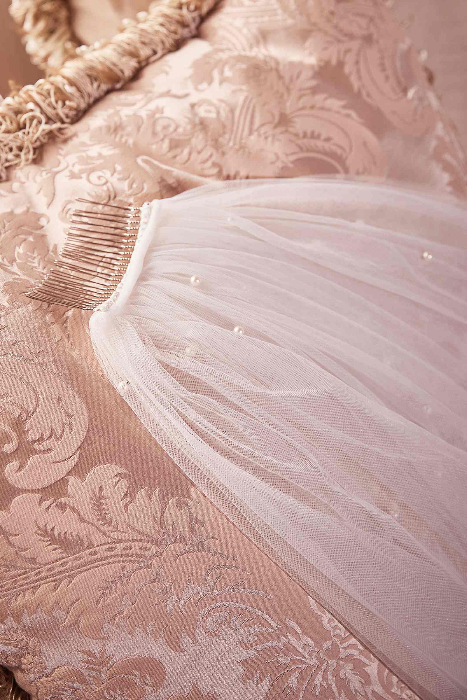 Pearl Drops Royal Veil by DiscountDressShop