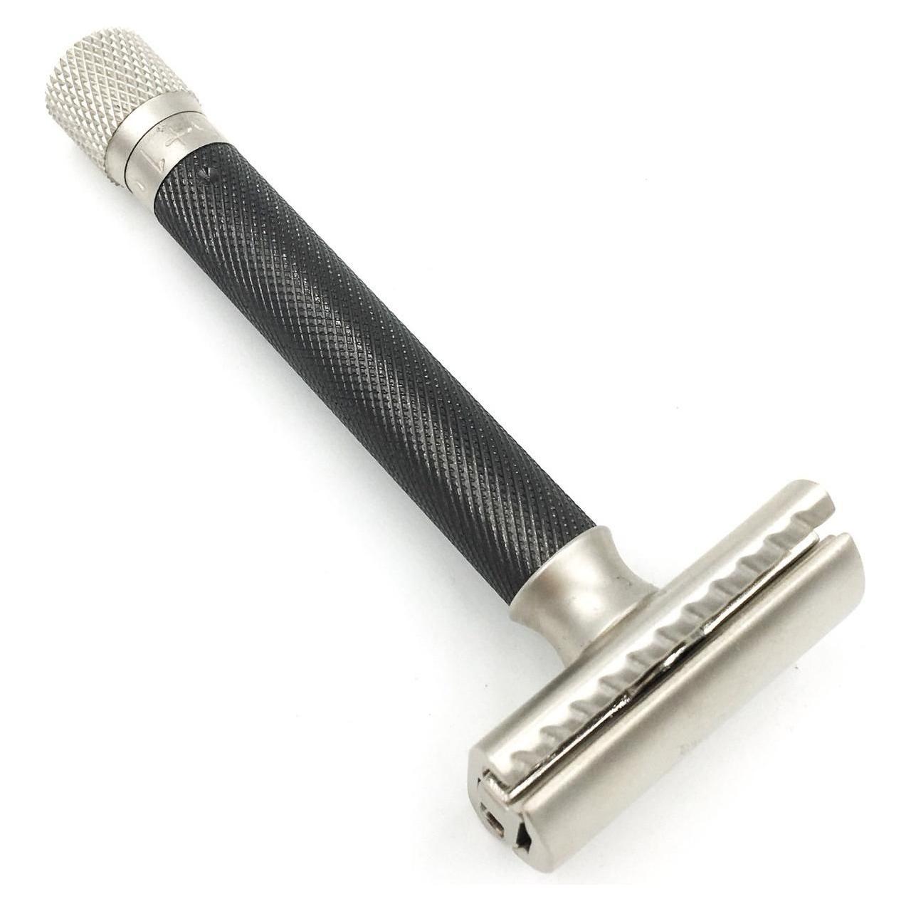 Parker Variant Adjustable Safety Razor - Graphite [VAR-GR] by Pasteur Pharmacy