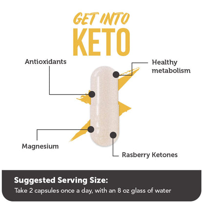 Get Into Keto - Supercharge Ketosis with Ketones by Vitamin Bounty