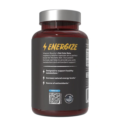 Get Into Keto - Supercharge Ketosis with Ketones by Vitamin Bounty