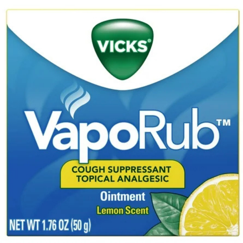 Vicks VapoRub Lemon Scent Ointment (1.76 oz) by Farmacias Savia