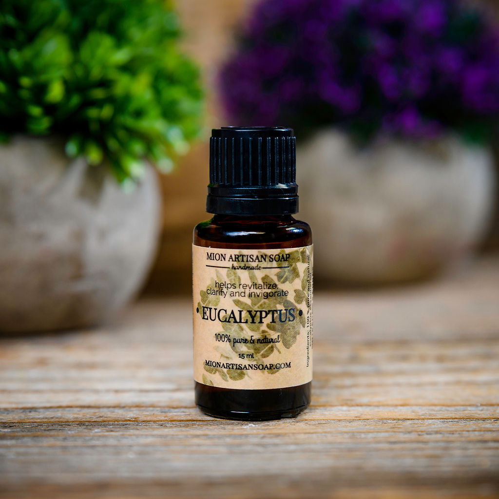 Eucalyptus Essential Oil | Respiratory Support, Cleansing by MION Artisan Soap Co.