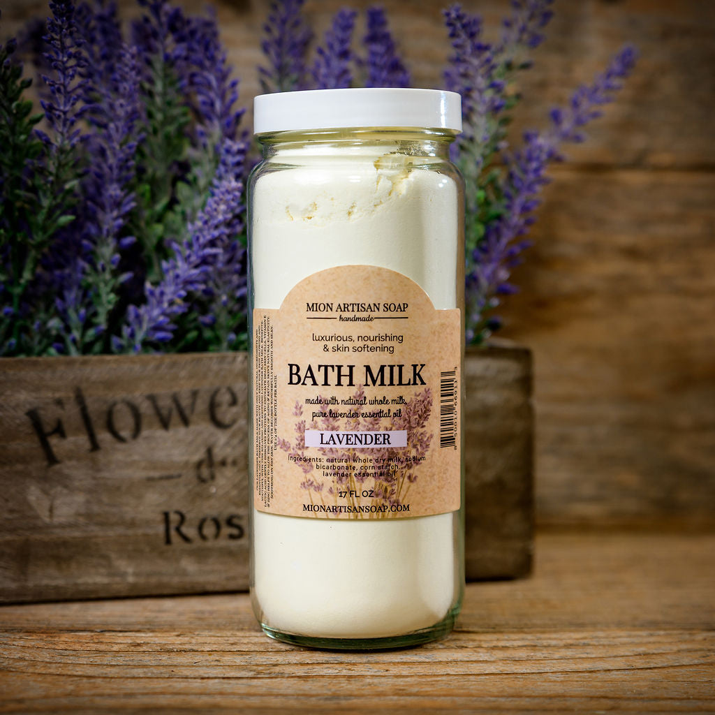 Lavender Bath Milk | Nourishing, Hydrating, Calming, Rejuvenating by MION Artisan Soap Co.