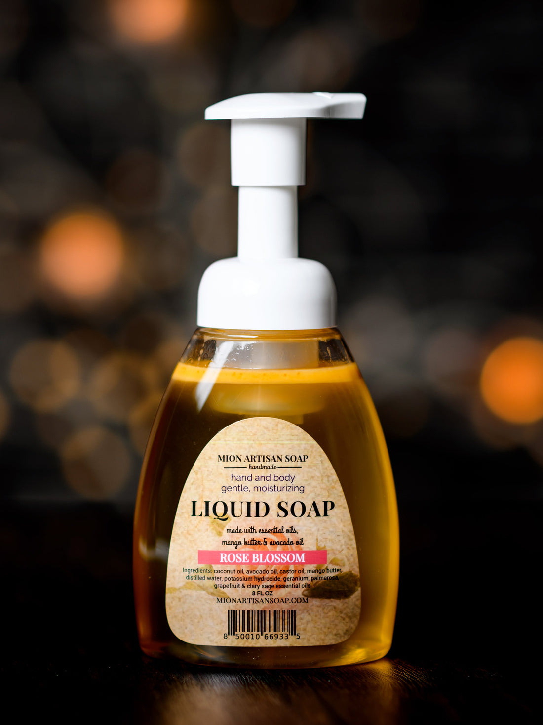 Liquid Soap | Rose Blossom by MION Artisan Soap Co.