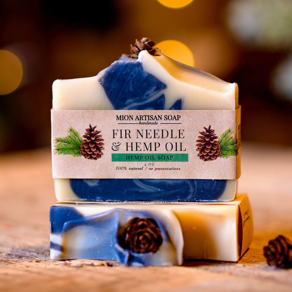 Fir and Hemp Oil | Hemp Oil Soap by MION Artisan Soap Co.