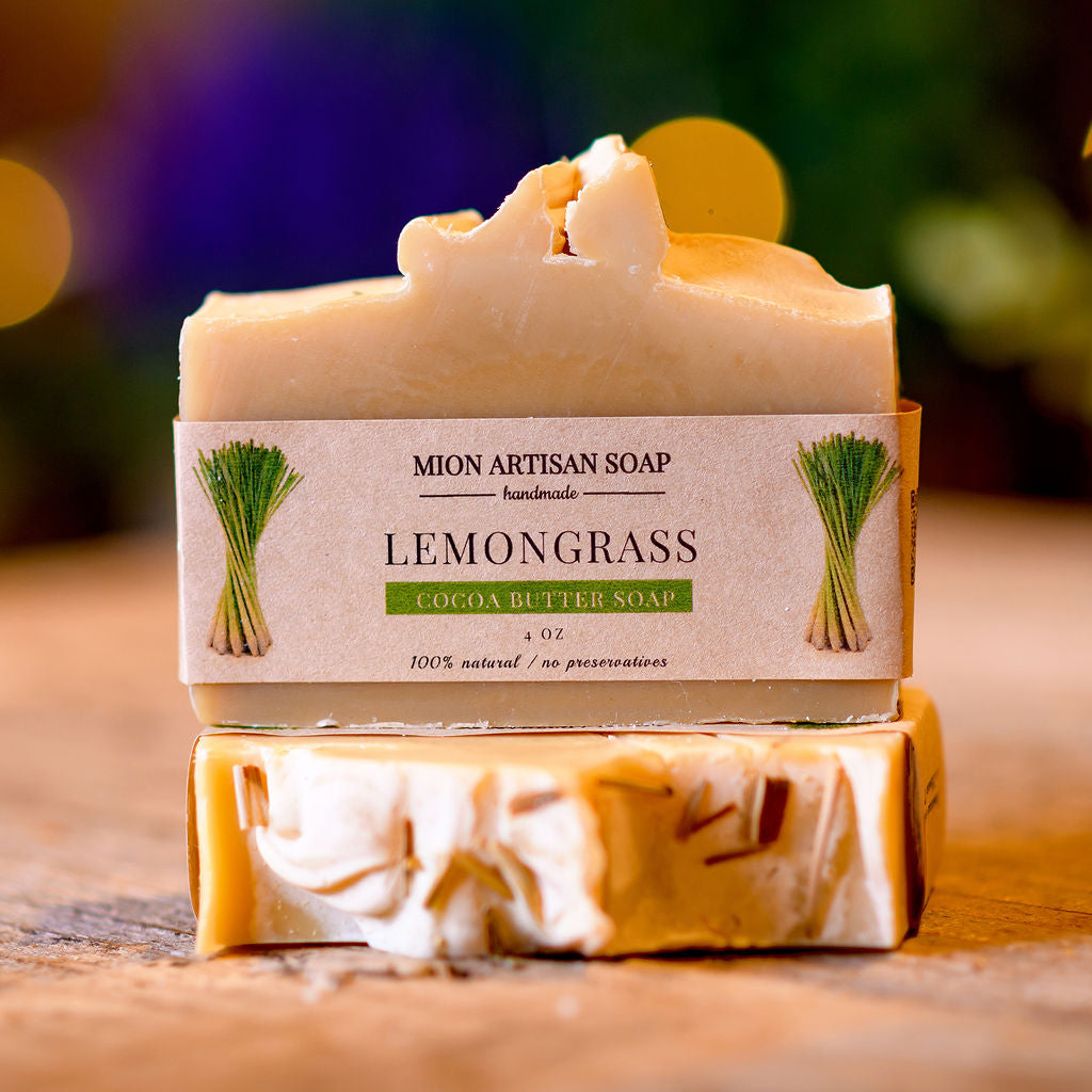 Lemongrass | Cocoa Butter Soap by MION Artisan Soap Co.