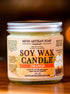 Orange Soy Wax Candle | Long Lasting | 100% Natural by MION Artisan Soap Co.