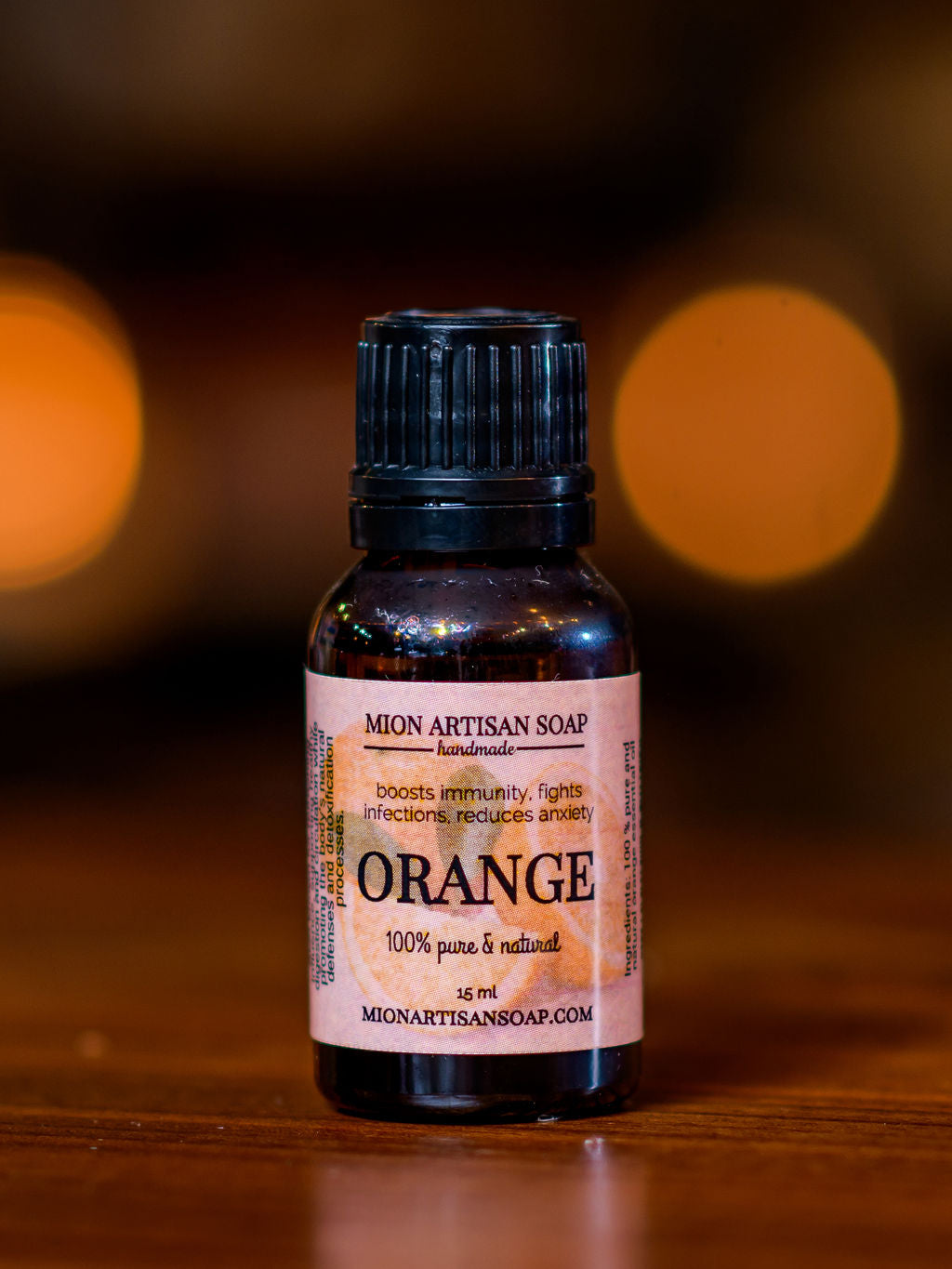 Orange Essential Oil | Uplifting, Energizing by MION Artisan Soap Co.