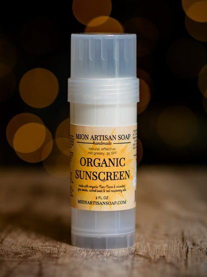 Organic Sunscreen | 35-45 SPF by MION Artisan Soap Co.