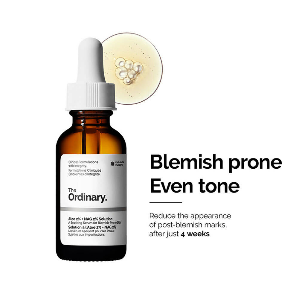 The Ordinary Aloe 2% + NAG 2% Solution (Serum) by Dista