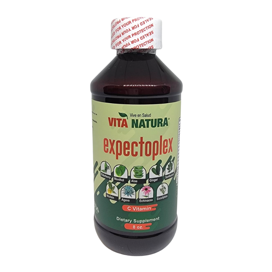 Vita Natura ExpectoPlex C Vitamin Expectorant Syrup (8 oz) by Farmacias Savia
