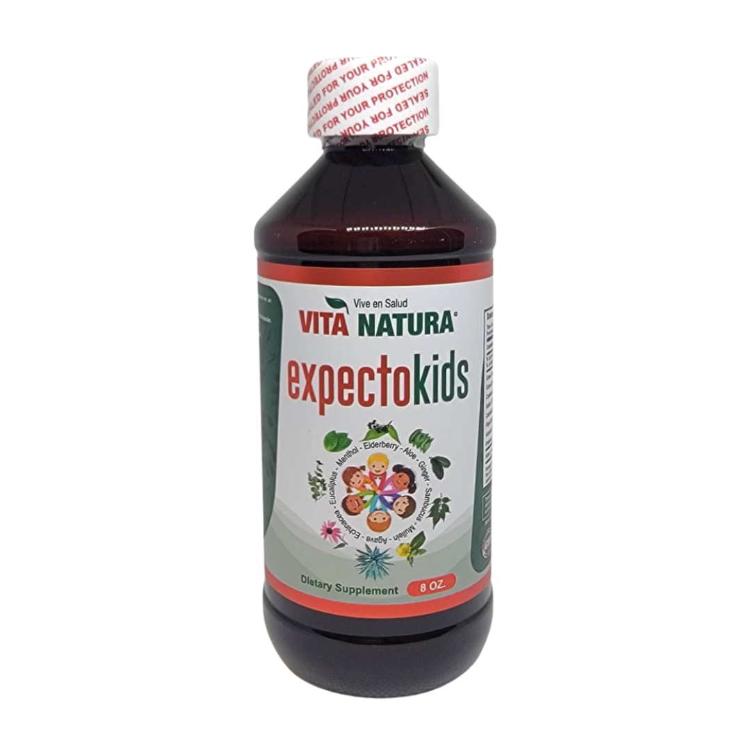 Vita Natura ExpectoKids Children’s Expectorant Syrup (8 oz) by Farmacias Savia