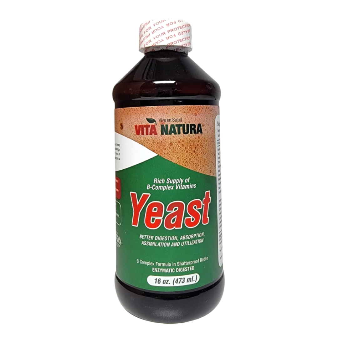 Vita Natura Yeast B‑Complex Powder (16 oz) by Farmacias Savia