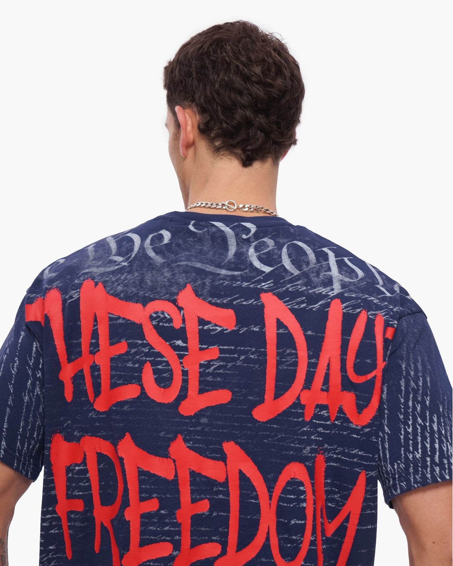 Valabasas Freedom Tee - Navy Blue