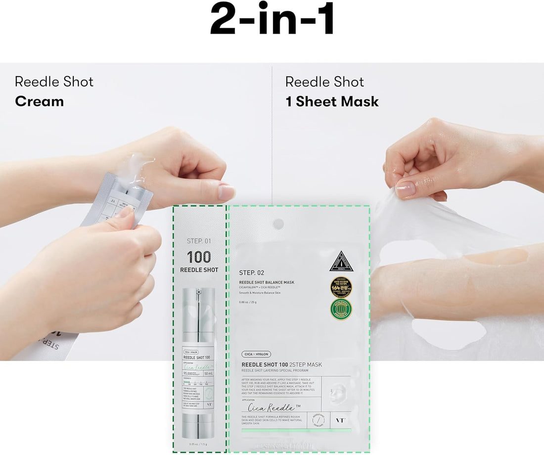VT Reedle Shot 100 2-Step Mask by AsiaBeautyMall