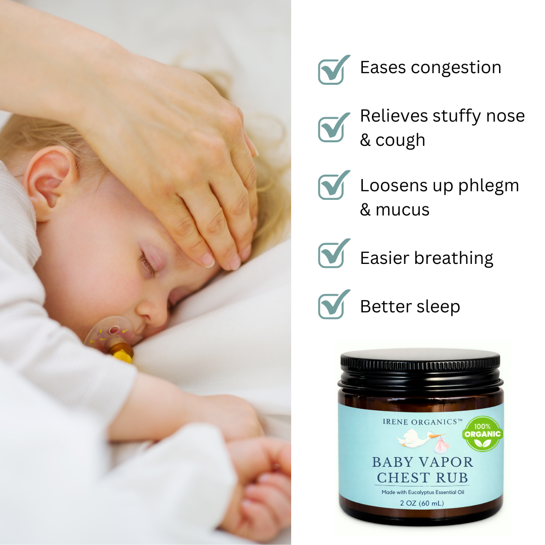 Baby Vapor Chest Rub by Irene Organics