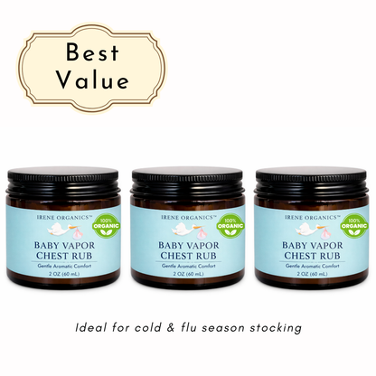 Baby Vapor Chest Rub by Irene Organics