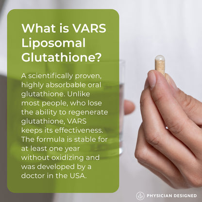 VARS Glutathione Capsules by Physician Designed™