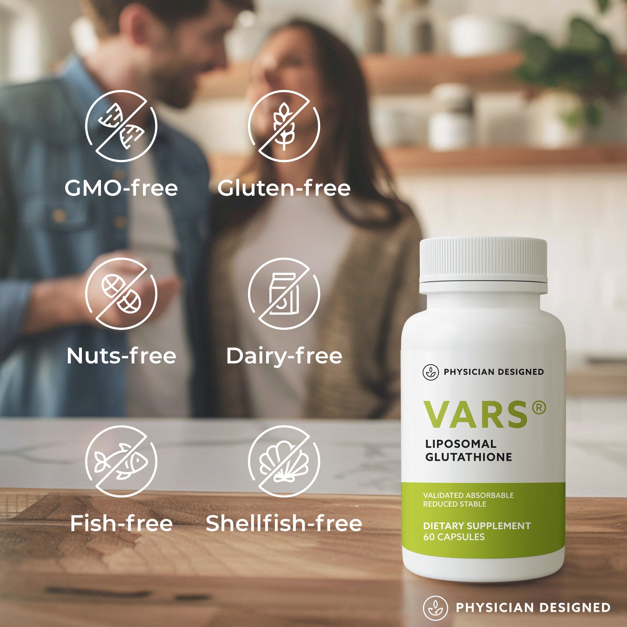VARS Glutathione Capsules by Physician Designed™