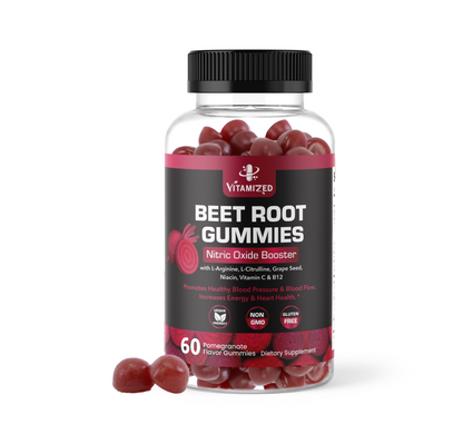 VITAMIZED Beetroot Gummies - Nitric Oxide Supplement by The VITAMIZED Shop