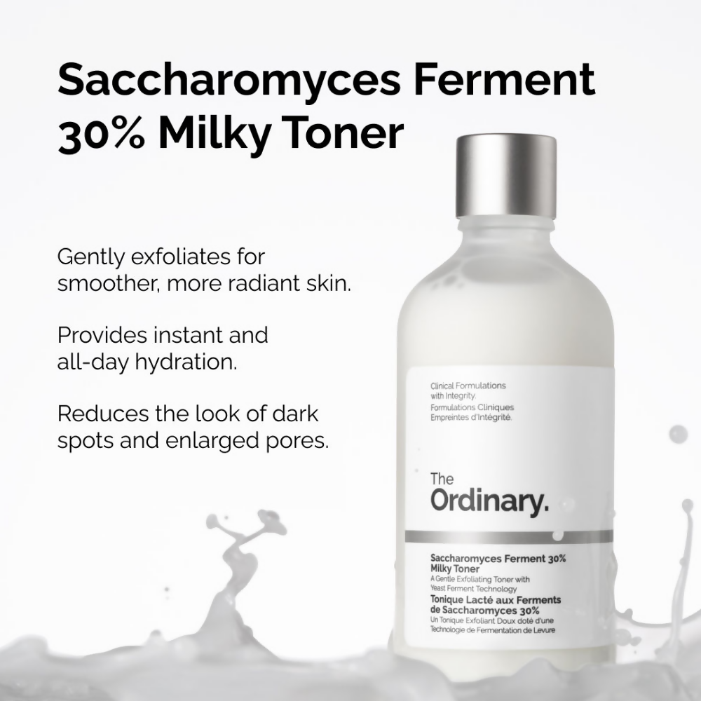 The Ordinary Saccharomyces Ferment 30% Milky Toner by Dista