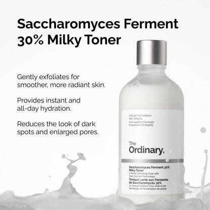 The Ordinary Saccharomyces Ferment 30% Milky Toner by Dista
