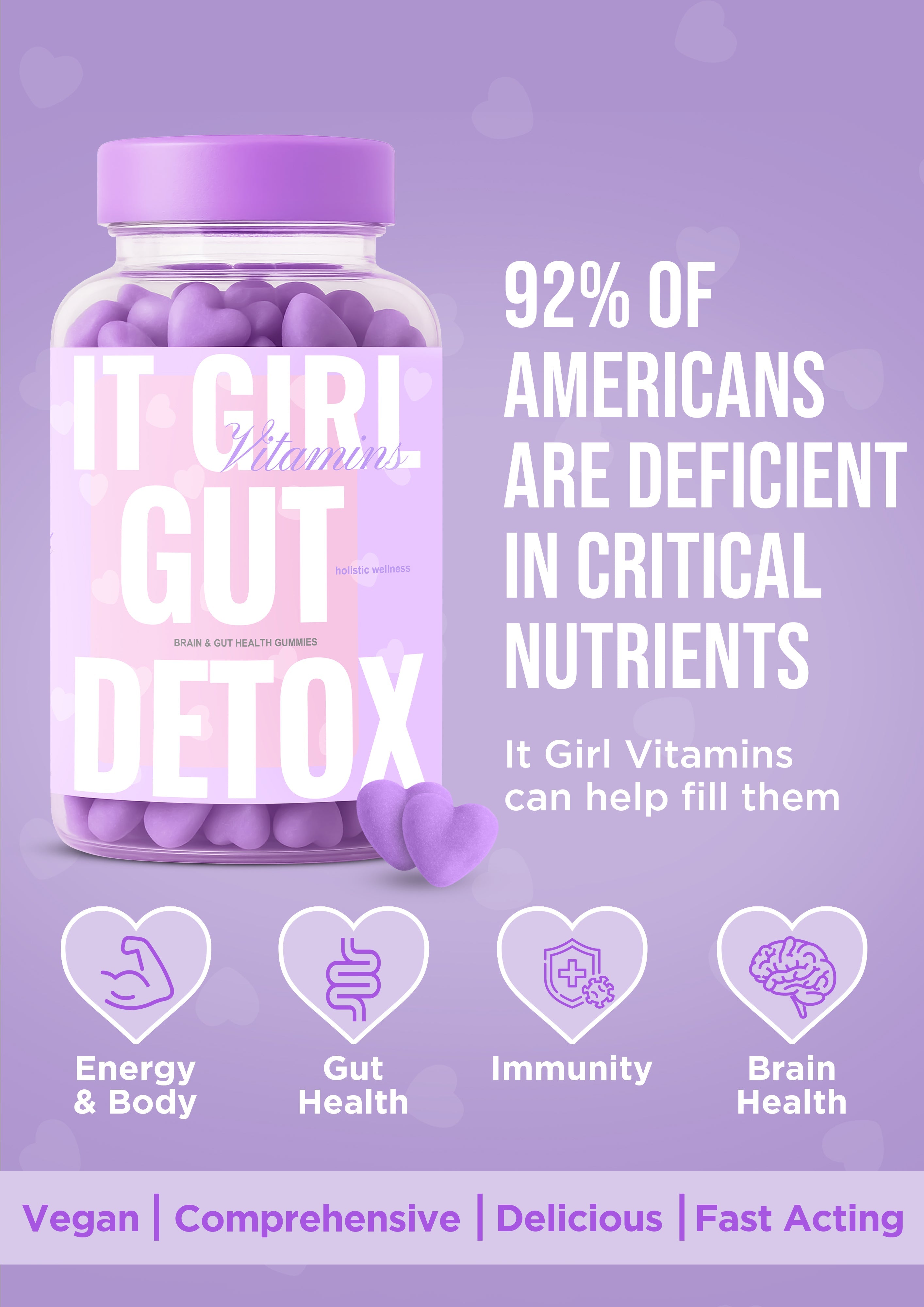 It Girl Gut Glow Up - Inside, Out. by It Girl Vitamins