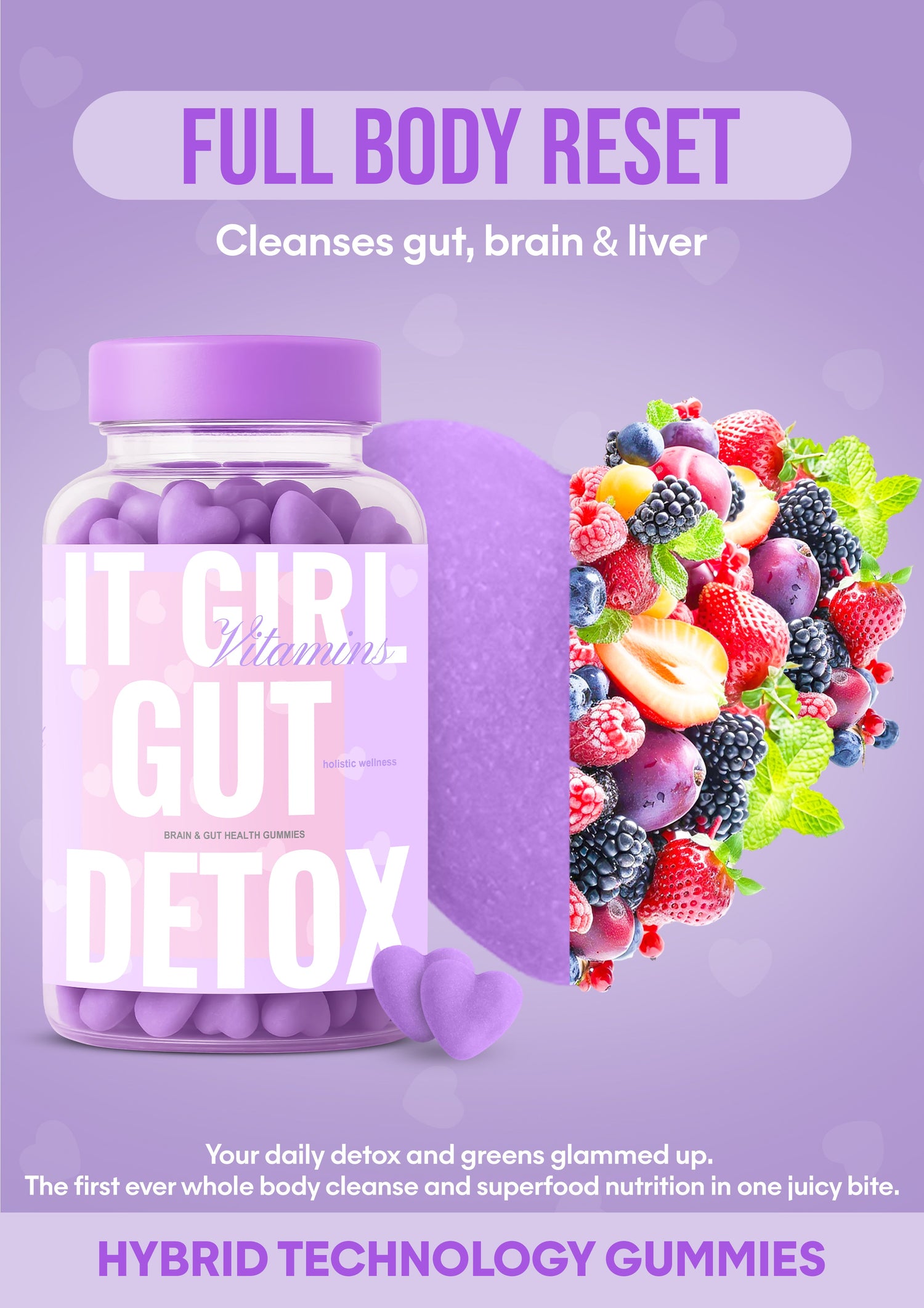 It Girl Gut Glow Up - Inside, Out. by It Girl Vitamins