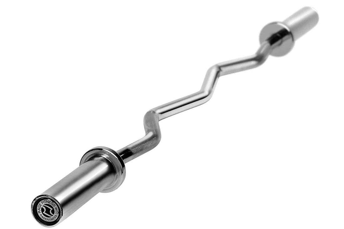 47" EZ Curl Bar by Rage Fitness