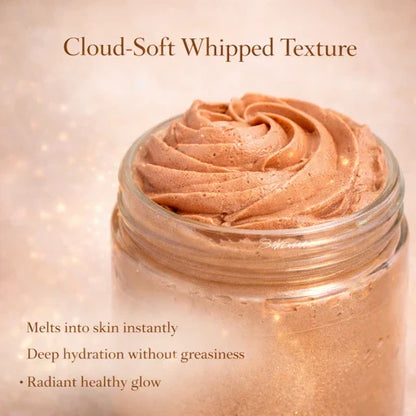 Luminous Bronze Whipped Tallow Moisturizer - Natural Bronzing Body Butter with Mica by Lady May Tallow