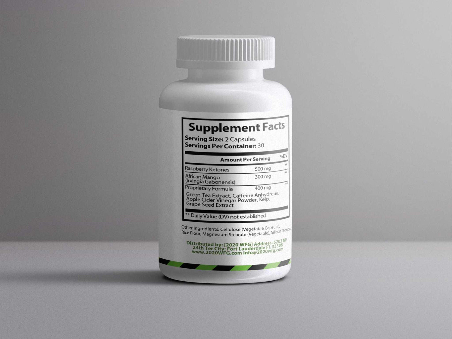 CLENVENOM: Thermogenic Complex | 60 Capsules - Green Tea Extract, Raspberry Ketones &amp; Natural Energy Support by 2020WFG
