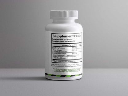 CLENVENOM: Thermogenic Complex | 60 Capsules - Green Tea Extract, Raspberry Ketones &amp; Natural Energy Support by 2020WFG