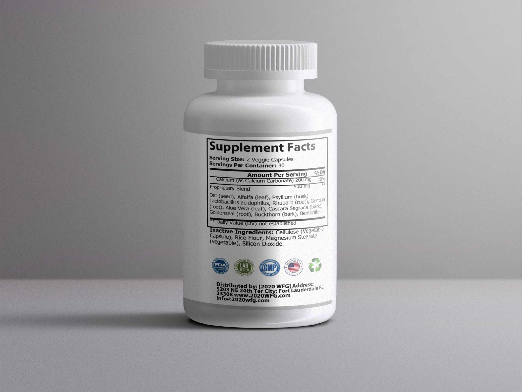 FENTRABURN: Metabolic Cleanse Support | 60 Capsules – Psyllium Husk, Probiotics &amp; Botanical Blend for Appetite Management by 2020WFG