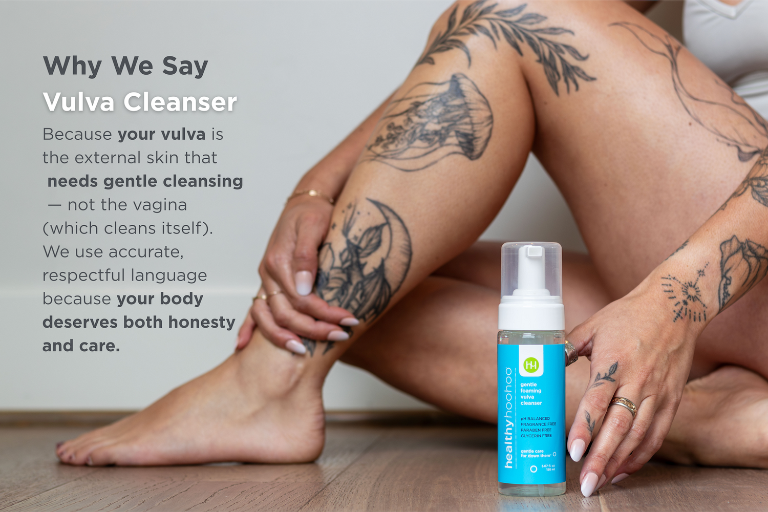 Gentle Foaming Vulva Cleanser by healthy hoohoo®