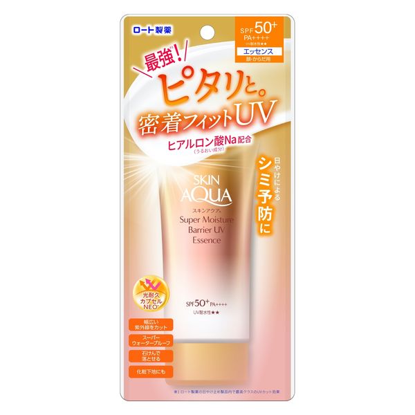 Rohto Skin Aqua Super Moisture Barrier UV Essence SPF 50+ PA++++ by AsiaBeautyMall