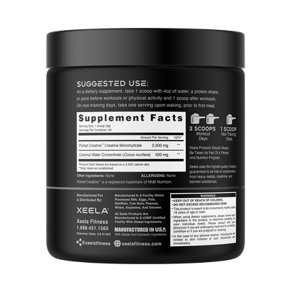 CLEAN CREATINE by Xeela® Fitness