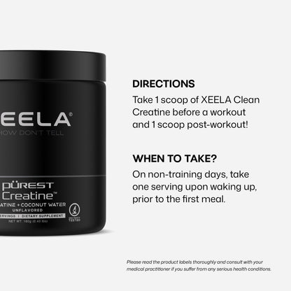 CLEAN CREATINE by Xeela® Fitness