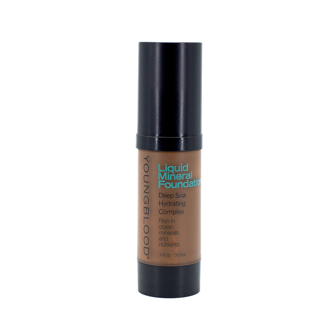 YOUNGBLOOD Liquid Mineral Foundation ESPRESSO 1oz - Imperfect Box by This is Beauty US