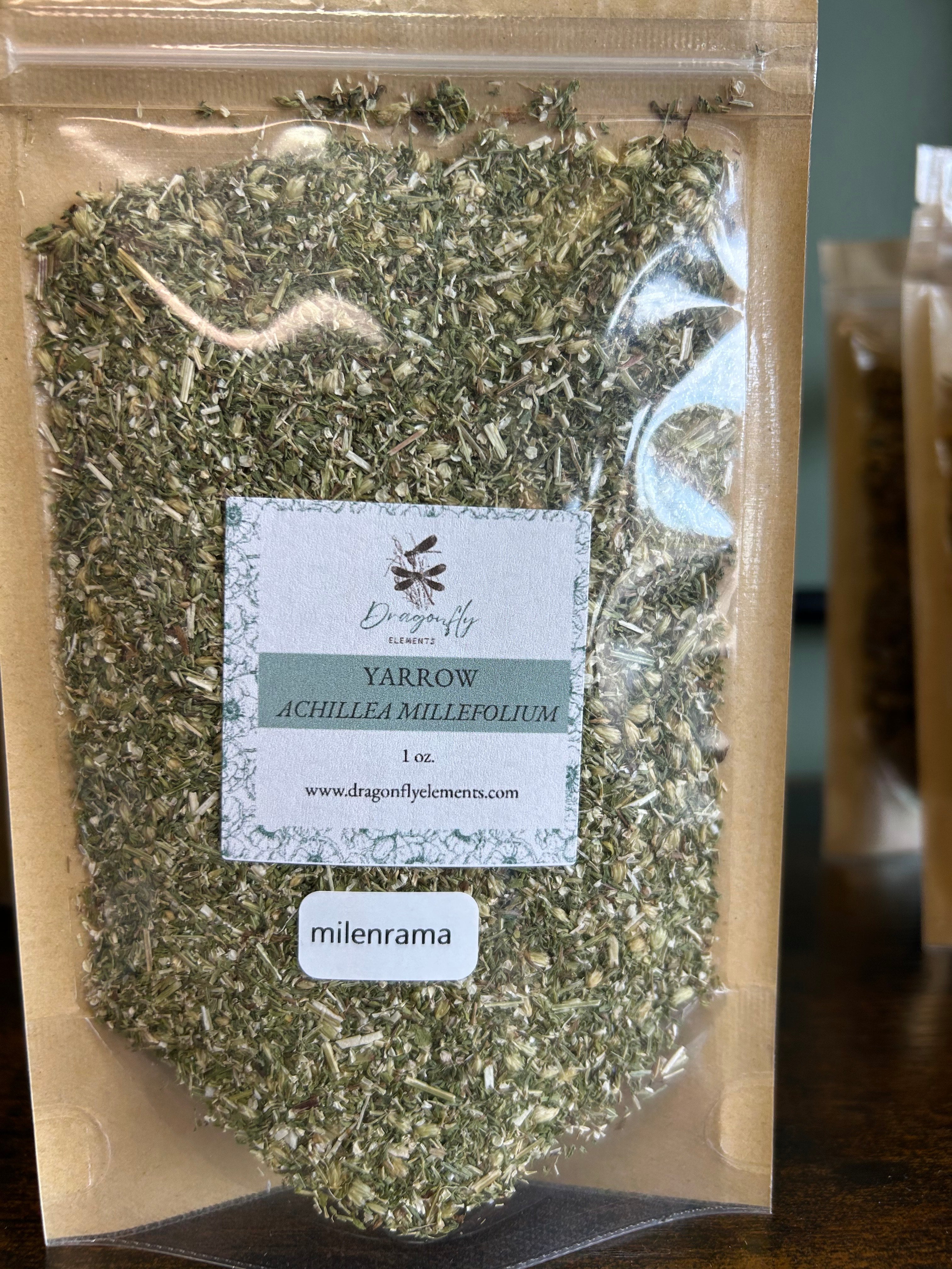 Yarrow, Organic - 1oz by Dragonfly Elements