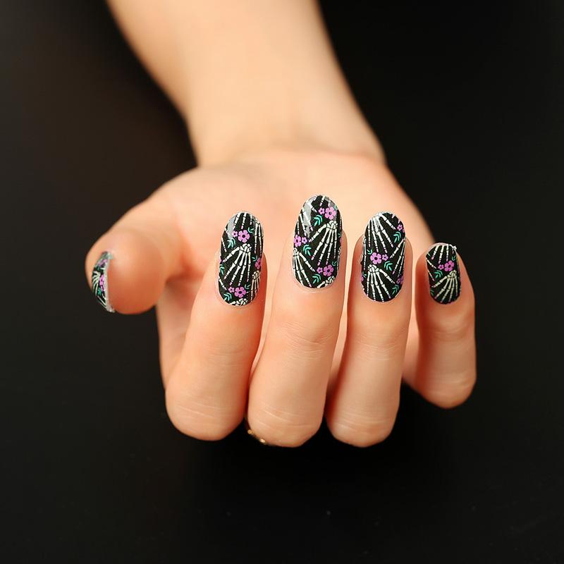Halloween Skeleton by Candied Nails
